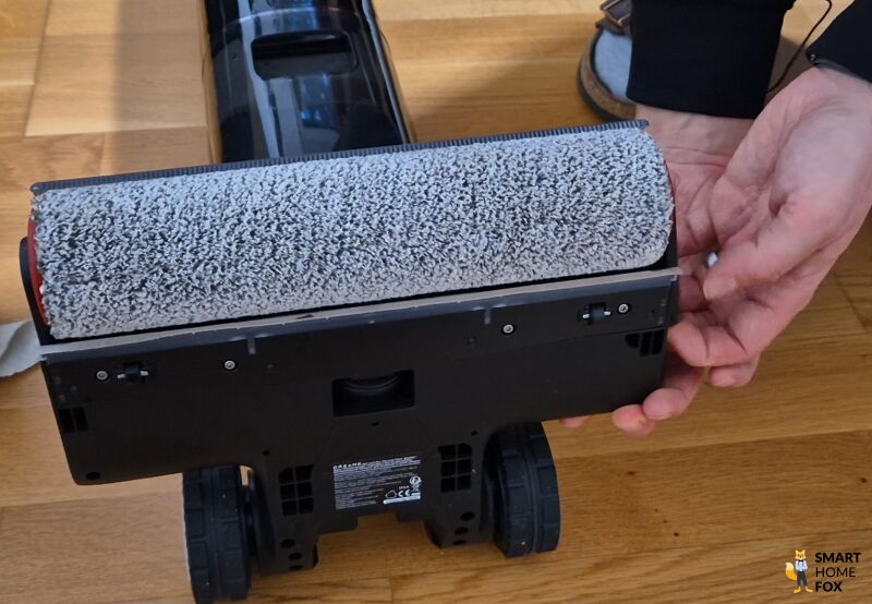 Dreame H14 Pro Buerste in der Nahaufnahme.